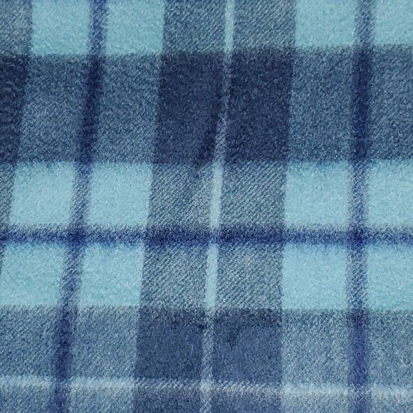 Lochmere 100% Cashmere Scarf Blue Douglas New without Tags - Picture 5 of 5